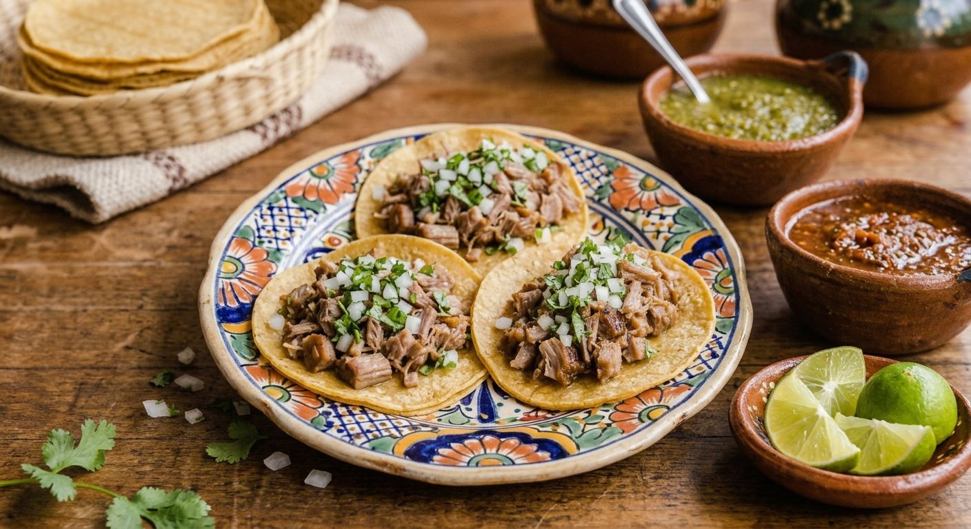 Gorditas y tacos tradicionales